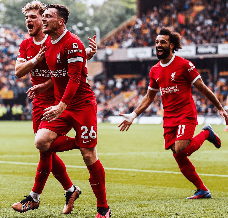 关于利物浦踢平狼队,领先优势减少的信息 关于利物浦踢平狼队,领先优势减少的信息